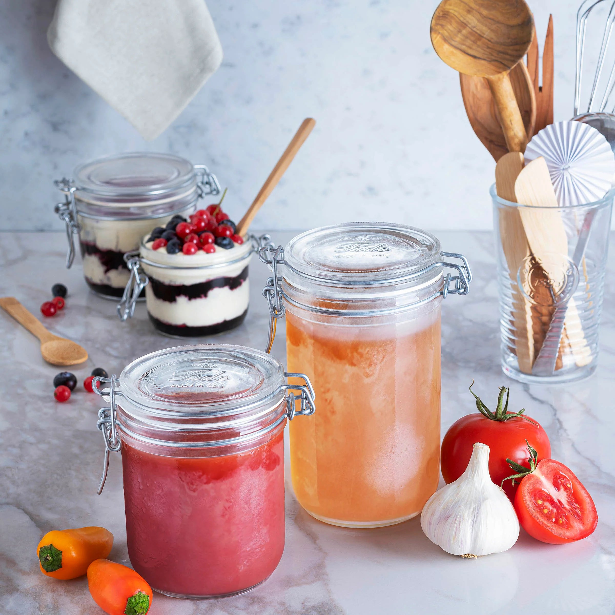 Bormioli Rocco Fido Cylinder 50cl Food Jar